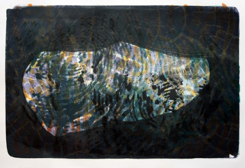 Total Trace | lithography | 100×70 cm | 2015